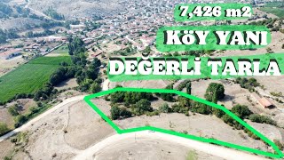 99- 7,426 M2 KöY YANI DEĞERLİ TARLA