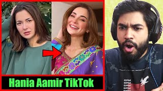 Hania Aamir makes TikTok Transformation Videos?