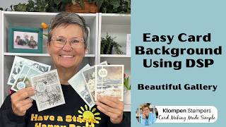 Easy Card Templates Using Designer Series Paper | One Template, Two Cards