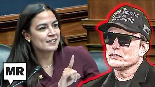 AOC Exposes Republican Plan To Pay For Elon Musk's Tax Break By Cutting Medicaid