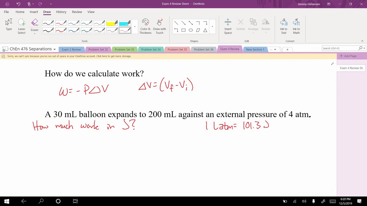 Fall 2019 Chem 105 Exam 4 Review - YouTube