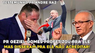 ELE REENCONTROU O PASTOR QUE DISSE PRA ELE NÃO ACREDITAR NA PROFECIA DO PR GEZIEL GOMES E DISSE...