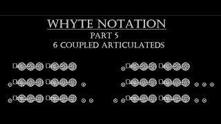 Whyte Notation - Part 5 of 7 -  Six Coupled Articulateds