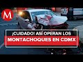 Así operan los montachoques en CdMx y cómo evitar ser víctima