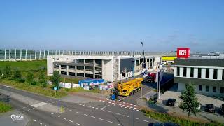 Nieuwbouw AMT Group - Bevestigen isolatiepanelen - Rithmeesterpark Breda