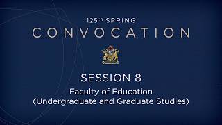 Spring Convocation 2026 - Session 8