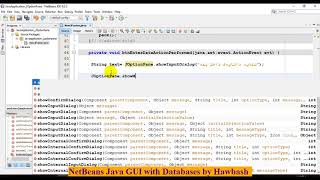 #26 Java GUI: Using Show Input Dialog in Java