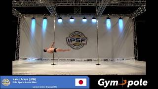 WPSC19 - Pole Sports - Senior Men - Naota Araya - Japan