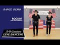 ROCKIN' - Line Dance Demo & Walk Through