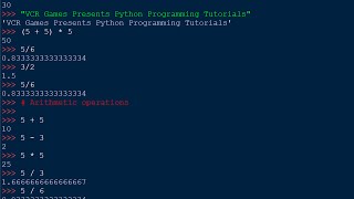 Python Tutorial 3 | How to Use Python as a Calculator