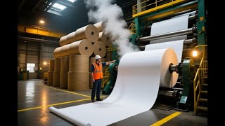 How a Paper Mill Works — Step by Step Manufacturing Process