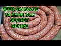 DEER SAUSAGE 50 YEAR OLD SECRET RECIPE