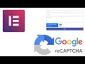 How to add Recaptcha V3 to Elementor Pro Forms - reduce spam WordPress