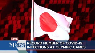 Record number of Covid-19 infections at Olympic Games | ST NEWS NIGHT