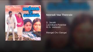 Neeradi va thentalea hq mp3 (male)