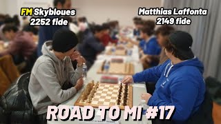 Mon adversaire ABANDONNE dans une position EGALE !?? | ROAD TO MI #17