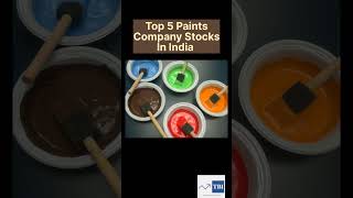 Top 5 Best Paints Company Stocks In India |TBI |#shorts #ytshorts #youtubeshorts #viral #stockmarket