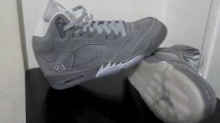 Stickie213 - Air Jordan 5 V Wolf Grey 2011 Sample