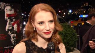 Coriolanus: New York Premiere Jessica Chastain Interview | ScreenSlam