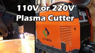 Hitbox Plasma Cutter Review Cut 40 - 110V and 220V