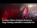 Zendaya Makes Surprise Return to Stage During Labrinth’s Coachella Set