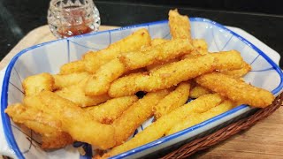 PETISCO DE BOTECO SUPER FÁCIL | SÓ 3 INGREDIENTES BARATOS | VICIANTE | PALITOS DE QUEIJO