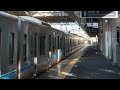 4k【フリー素材】小田急多摩線　五月台駅　発着シーン　2023.4.6 5