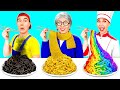 Sfida Di Cucina — Io vs Nonna | Trucchi alimentari divertenti TeenChallenge