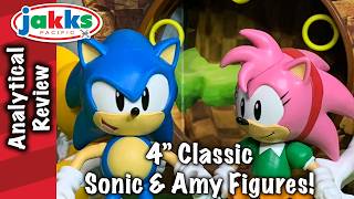 New 4Inch Classic Sonic \u0026 Amy Figures from Jakks Pacific