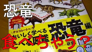 【知育菓子】恐竜って美味しいの⁉おいしく学べる食べる図鑑恐竜編