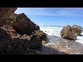 fui a explorar por la costa norte de puerto rico y encontré una piscina natural