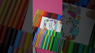 cheapest sketch colour in India/ sketch colour set 50 #shorts #stationery