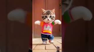 Cat dance #shorts #cat #cartoon #kent kent