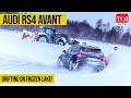 Audi Ice Drive Drifting on a frozen lake!| TOI Auto