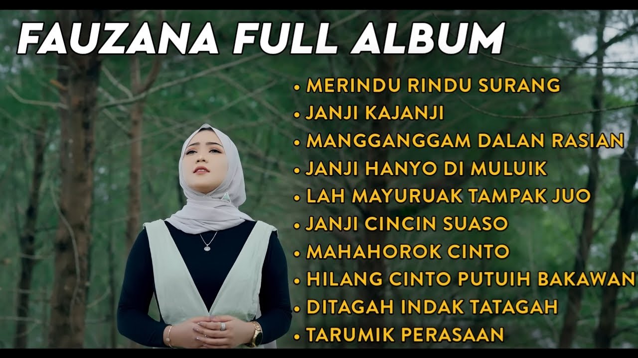 FAUZANA LAGU MINANG FULL ALBUM TERBARU 2023 | MARINDU RINDU SURANG ...