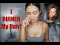 I TOTALLY RUINED MY HAIR! | Brittney Gray