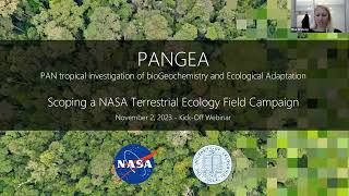 PANGEA November Webinar