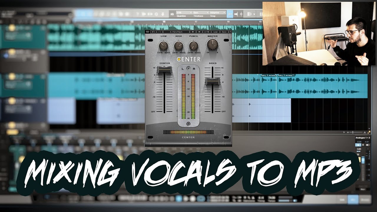 Mixing Vocals To A Mp3 Instrumental | How To Make Room For Vocals - YouTube