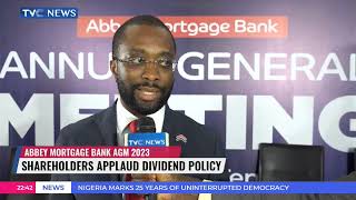 Abbey Mortgage Bank Shareholders Applaud Dividend Policy