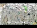 Cutting Recycled White T-shirt Rags