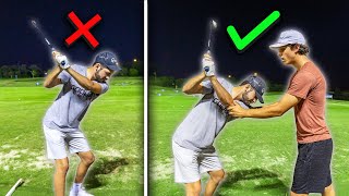 Fixing Steve's Golf Swing! | HUGE Changes | Grant Horvat Golf