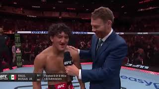 Chiwiwis Wooooooo  - Raul Rosas Jr Octagon Interview- 😂😂😂