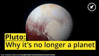 The reason why Pluto is no longer a planet