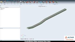 Learn HyperWorks Interface - GEOMETRY FILLETS