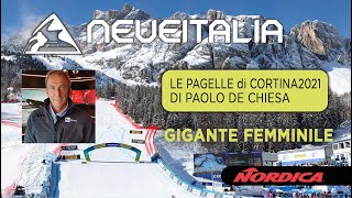 Gigante Femminile di Cortina 2021 - Le Pagelle di Paolo De Chiesa