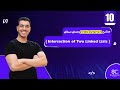 Intersection of Two Linked Lists Arabic (10) | data structures javascript leetcode | leet code DS