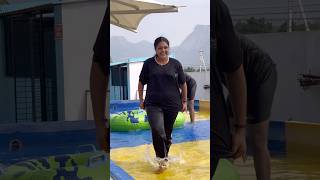 Most Viral Largest Waterpark In Tirupati| My Wife Happy😊 #shorts #waterride #tirumala