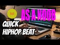 i made a beat in 10 MINUTES as a noob !!  90s hiphop version #makingabeatinflstudio