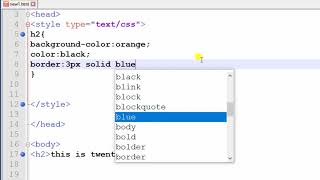 XHTML and CSS Tutorial 22 - border and margin
