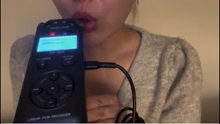 입소리asmr lipsound 타스캠asmr 추천에 뜨면 그냥 눌러봐⭐️